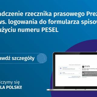 OŚWIADCZENIE RZECZNIKA PRASOWEGO PREZESA GUS