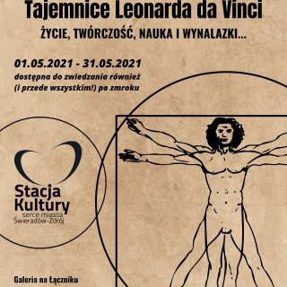 TAJEMNICE LEONARDA DA VINCI - WYSTAWA PÓŁPLENEROWA