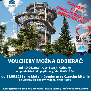 VOUCHERY NA SKY WALK DLA ZAMELDOWANYCH MIESZKAŃCÓW ŚWIERADOWA-ZDROJU