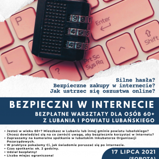 BEZPŁATNE WARSZTATY DLA SENIORÓW Z POWIATU LUBAŃSKIEGO