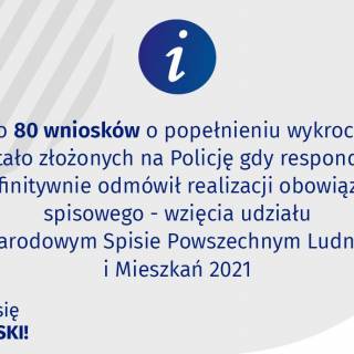 PAMIĘTAJ, UDZIAŁ W SPISIE POWSZECHNYM JEST OBOWIĄZKOWY