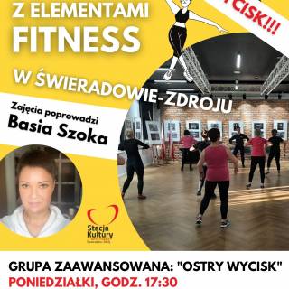 TANIEC Z ELEMENTAMI FITNESS - OSTRY WYCISK