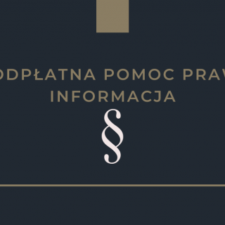 NIEODPŁATNA POMOC PRAWNA