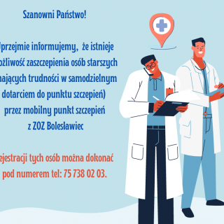 MOBILNY PUNKT SZCZEPIEŃ