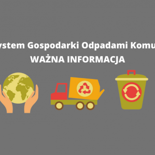 INFORMACJA O ZMIANIE METODY NALICZANIA STAWKI OPŁATY ZA GOSPODAROWANIE ODPADAMI KOMUNALNYMI