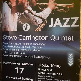 Koncert JAZZowy! Steve Carrington Quintet