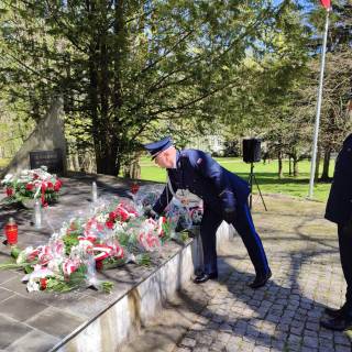 UROCZYSTOŚCI UPAMIĘTNIAJĄCE 78. ROCZNICĘ ZAKOŃCZENIA II WOJNY ŚWIATOWEJ