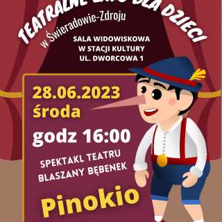 SPEKTAKL TEATRALNY &quot;PINOKIO&quot;