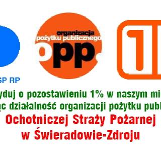 przekaż 1 procent podatku na OSP Świeradów-Zdrój