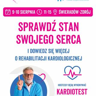 Świeradów-Zdrój testuje serce – 9 sierpnia rusza Test Kardioprotekcji!