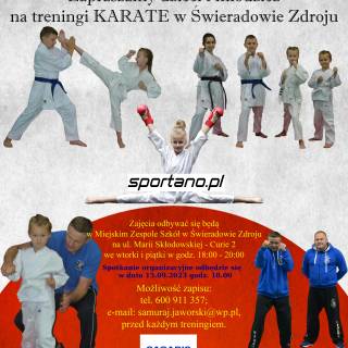 TRENING KARATE W ŚWIERADOWIE-ZDROJU