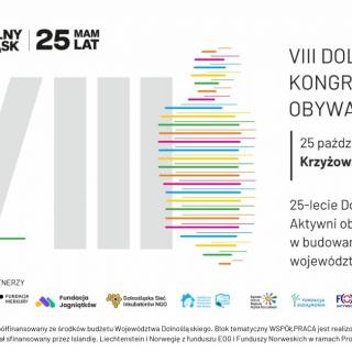 25.10.2023 r. - DFOP zaprasza na VIII Dolnośląski Kongres Obywatelski do Krzyżowej!