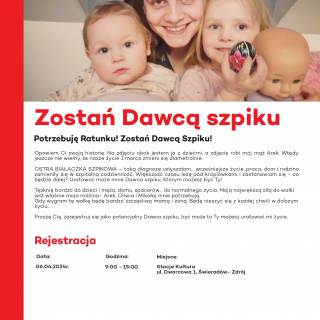 PUNKT REJESTRACJI POTENCJALNYCH DAWCÓW SZPIKU