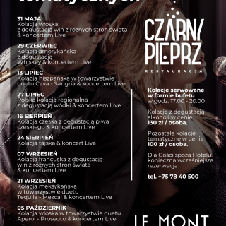 LE MONT MEDICAL&SPA RESTAURACJA CZARNY PIEPRZ - EVENTY TEMATYCZNE