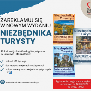 NIEZBĘDNIK TURYSTY 2024/2025 - NABÓR REKLAMODAWCÓW