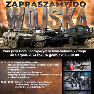 Zapraszamy do wojska - akcja promocyjno-edukacyjna