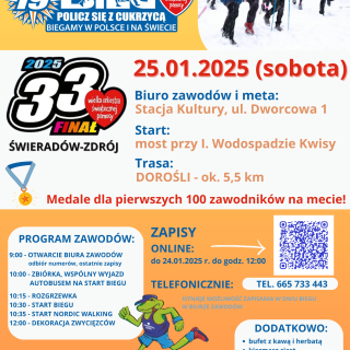19. BIEG CHARYTATYWNY &quot;POLICZ SIĘ Z CUKRZYCĄ&quot;
