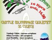 16.07. - Koncert CASTLE SAXOPHONE QUARTET z Czech