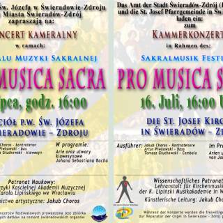 16.07. - Koncert PRO MUSICA SAKRA