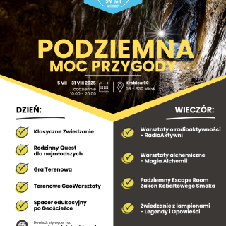 Podziemna Moc Przygody – wakacyjny hit rodzinny w sercu Gór Izerskich