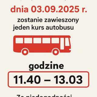 KOMUNIKAT MZK ŚWIERADÓW-ZDRÓJ