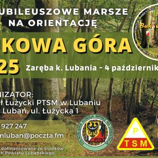 XX JUBILEUSZOWE MARSZE NA ORIENTACJĘ „BUKOWA GÓRA 2025”