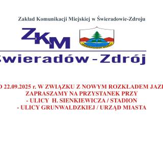 KOMUNIKAT ZKM ŚWIERADÓW-ZDRÓJ