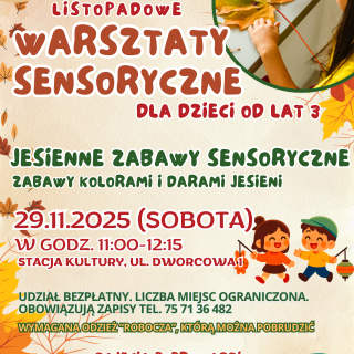 ZAJĘCIA SENSORYCZNE DLA DZIECI