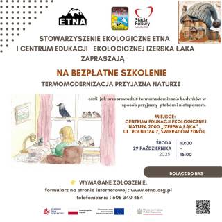 BEZPŁATNE SZKOLENIE: TERMOMODERNIZACJA PRZYJAZNA NATURZE