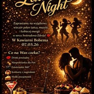 LADIES NIGHT - WYJĄTKOWY WIECZÓR W KAWIARNI BOHEMA