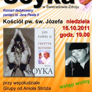 16.10. - Tryptyk Rzymski - koncert Stanisława Soyki                                                                             