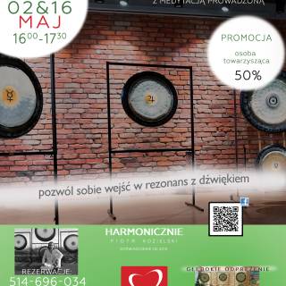 RELAKSUJĄCY KONCERT GONGÓW