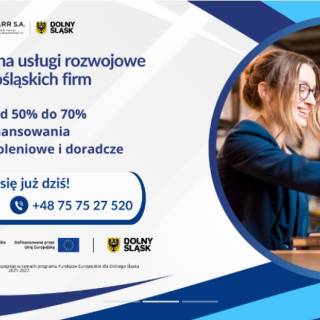 DOTACJE NA USŁUGI ROZWOJOWE DLA DOLNOŚLĄSKICH FIRM>