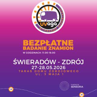 Bezpłatne badania znamion już 27 i 28 maja - „UVaga – wyprzedź czerniaka” w Świeradowie-Zdroju