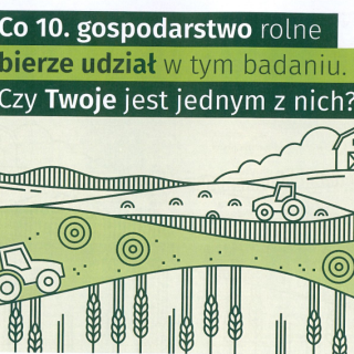 BADANIE GOSPODARSTW ROLNYCH - PROŚBA GUS O UDZIAŁ W BADANIU>