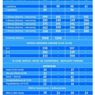 Kolej gondolowa SKI&amp;SUN przedstawiła ceny na sezon zimowy 2011/2012