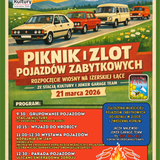 PIKNIK I ZLOT POJAZDÓW ZABYTKOWYCH 21.03.2026