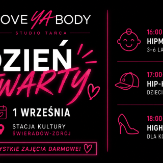 DZIEŃ OTWARTY STUDIA TAŃCA MOVE YA BODY W STACJI KULTURY