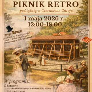 PIKNIK RETRO POD TĘŻNIĄ 01.05.2026