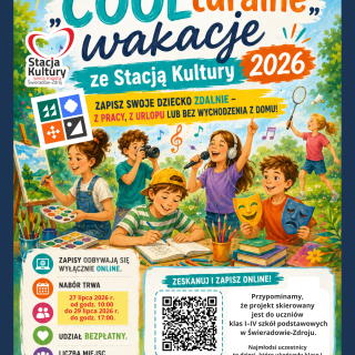 COOLturalne wakacje ze Stacją Kultury☀️