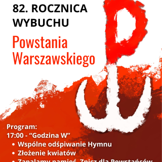 OBCHODY 82. ROCZNICY WYBUCHU POWSTANIA WARSZEWSKIEGO