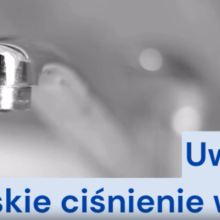 UTRUDNIENIA W DOSTAWIE WODY>