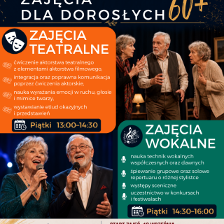 Stacja Kultury zaprasza: zajęcia dla osób 60+