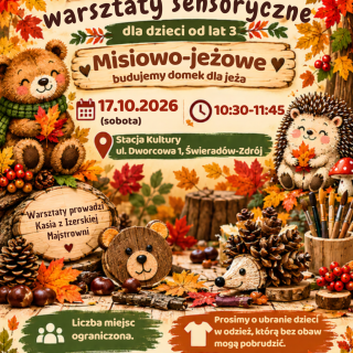 Warsztaty sensoryczne w Stacji Kultury