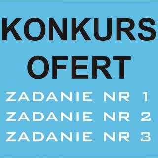 KONKURS OFERT - ZADANIA 1,2,3